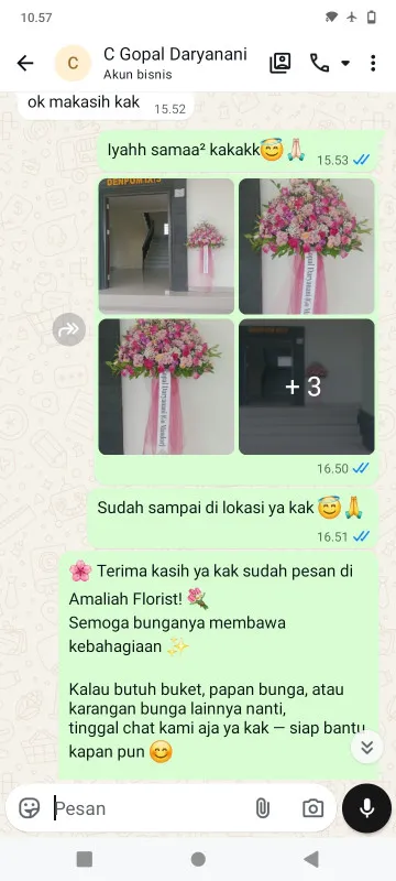 Pengiriman Karangan Bunga Tunjung Kubutambahan