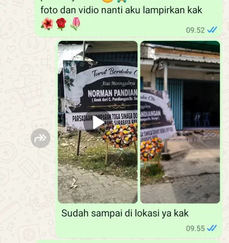 Pengiriman Karangan Bunga Tunjung Kubutambahan