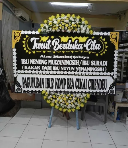 Papan Bunga Duka Tunjung Kubutambahan