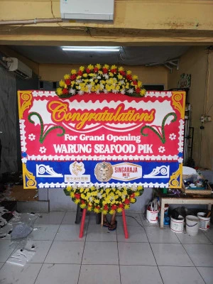 Papan Bunga di Tunjung Kubutambahan